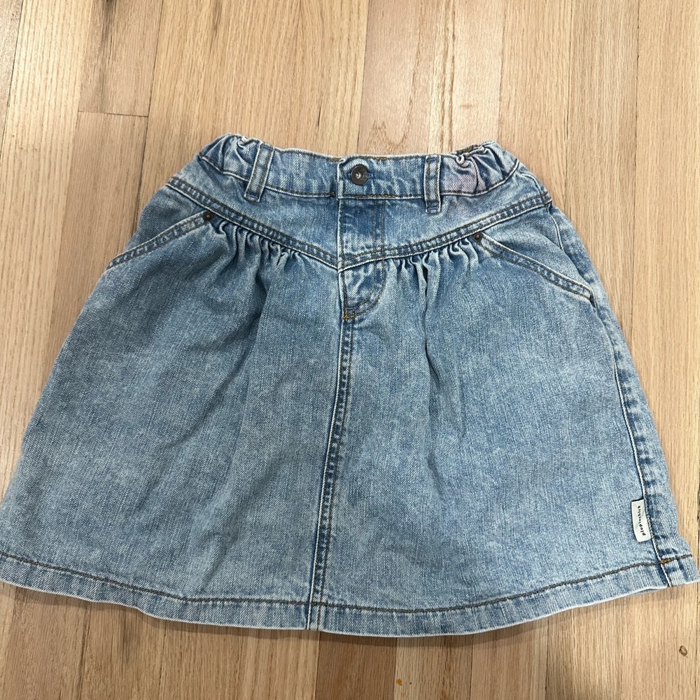 Piupiuchick girls jeans skirt